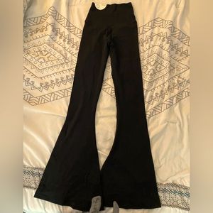 Flare black American eagle leggings